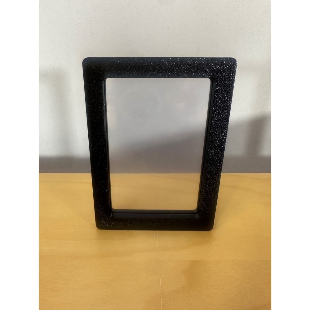 Black RawGuard Magnetic Top Loader Guard -- 3D Printed Custom Card Case
